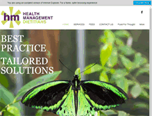 Tablet Screenshot of healthmanagement.com.au